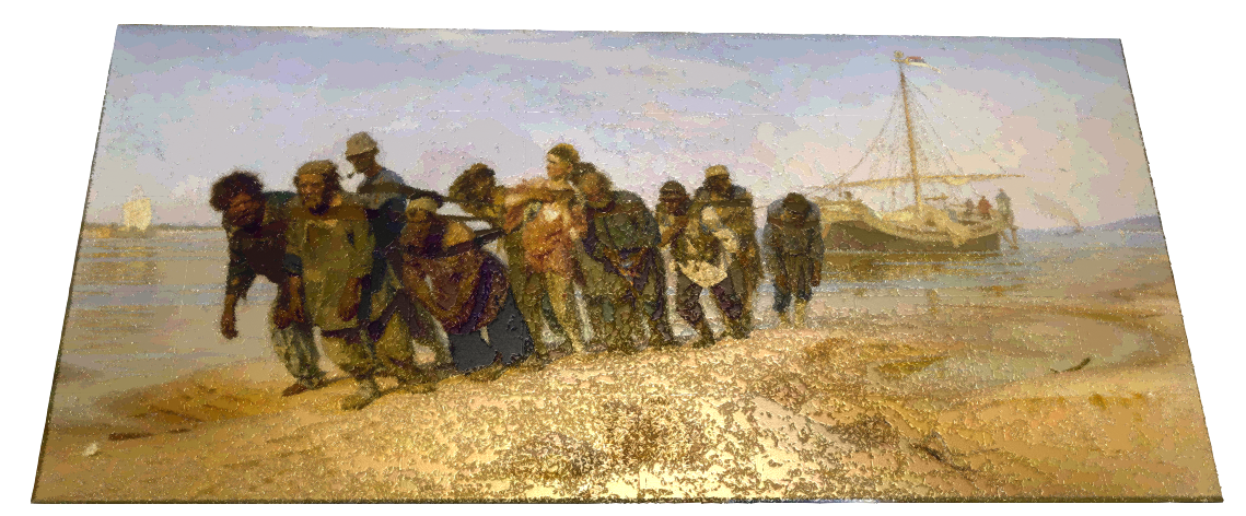 伏尔加河上的纤夫2