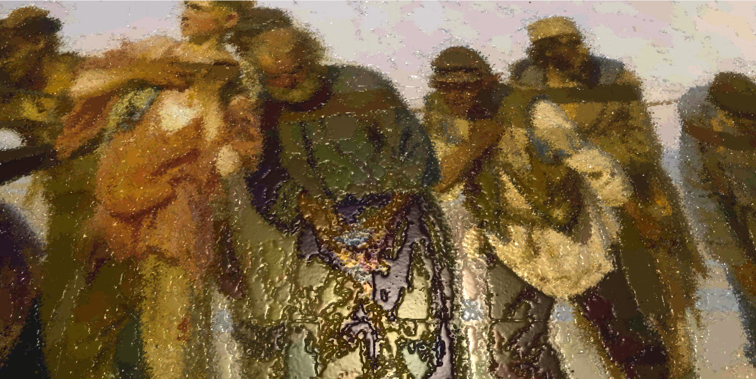 伏尔加河上的纤夫3